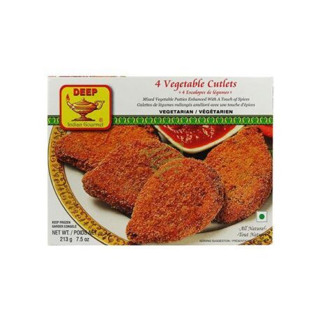 Deep - 4 Vegetable Cutlet 212g