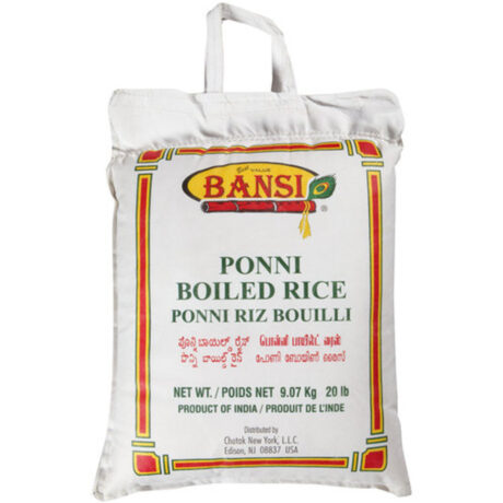 Bansi-Ponni Boiled Rice 20 lB