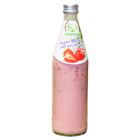Fruitural- Strawbery coco milk 490ml