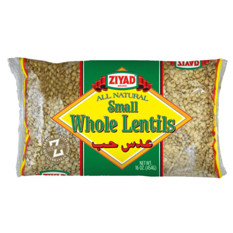 Ziyad-Whole Green Lentil 16oz