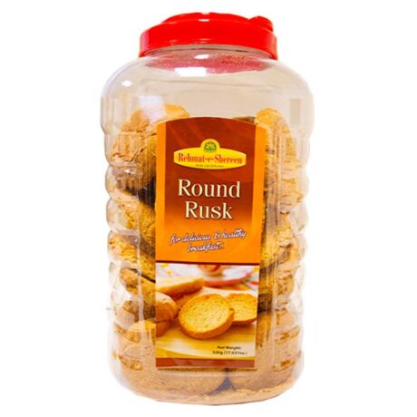 Rehmat e Shereen-Round Rusk 500g