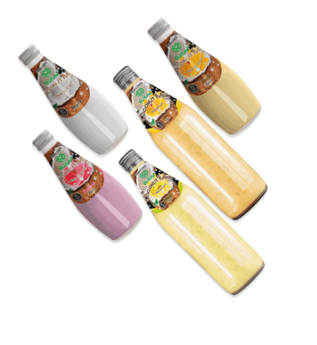Fruitural-pineapple coco milk 490ml