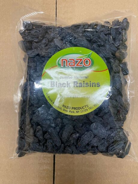 Nazo-Black Raisins 14oz