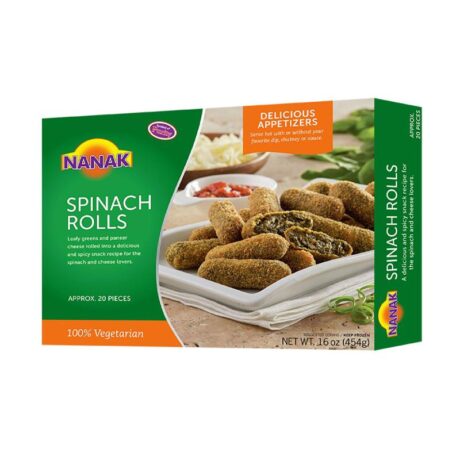 Nanak - Spinach Rolls 454g