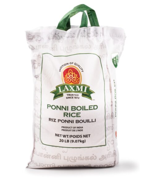 Laxmi - Ponni Boil Rice 20lb