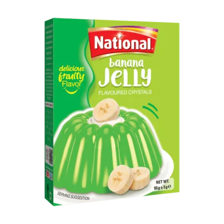 National - BananaJelly 80g